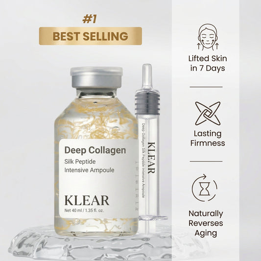 Korean Silk Collagen Ampoule - Home Essentia